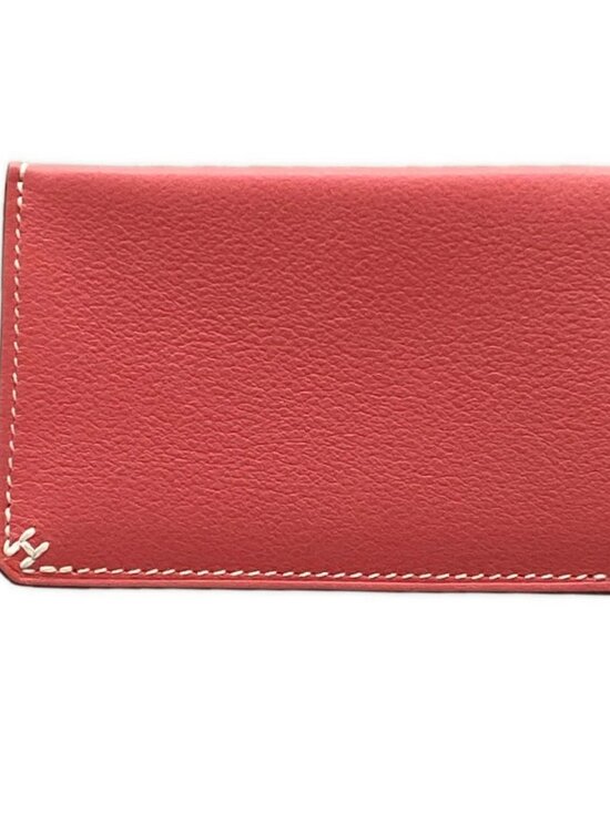 HERMES H Sellier Rose Azalee Veau Epsom W Card Case main image 5